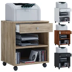 VCM Büro-Rollcontainer Salda weiß