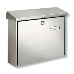 Burg Wächter Briefkasten Amrum silber