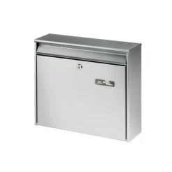 Burg Wächter Briefkasten Mail silber