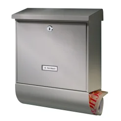 Burg Wächter Briefkasten Nordland silber