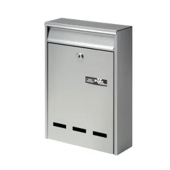 Burg Wächter Briefkasten POCKET silber