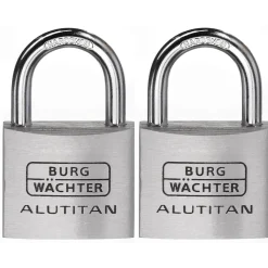 Burg Wächter Möbelschloss MZ 83 55 x 39 x 30,1 mm vernickelt