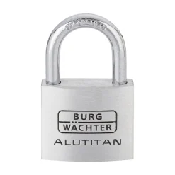 Zylinder-Vorhängeschloss 770 65 40 x 65 x 14,3 mm aluminium*Burg Wächter Online