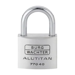 Zylinder-Vorhängeschloss 770 65 40 x 65 x 14,3 mm aluminium*Burg Wächter Online