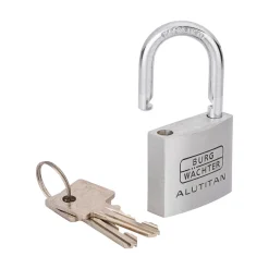 Zylinder-Vorhängeschloss 770 65 40 x 65 x 14,3 mm aluminium*Burg Wächter Online