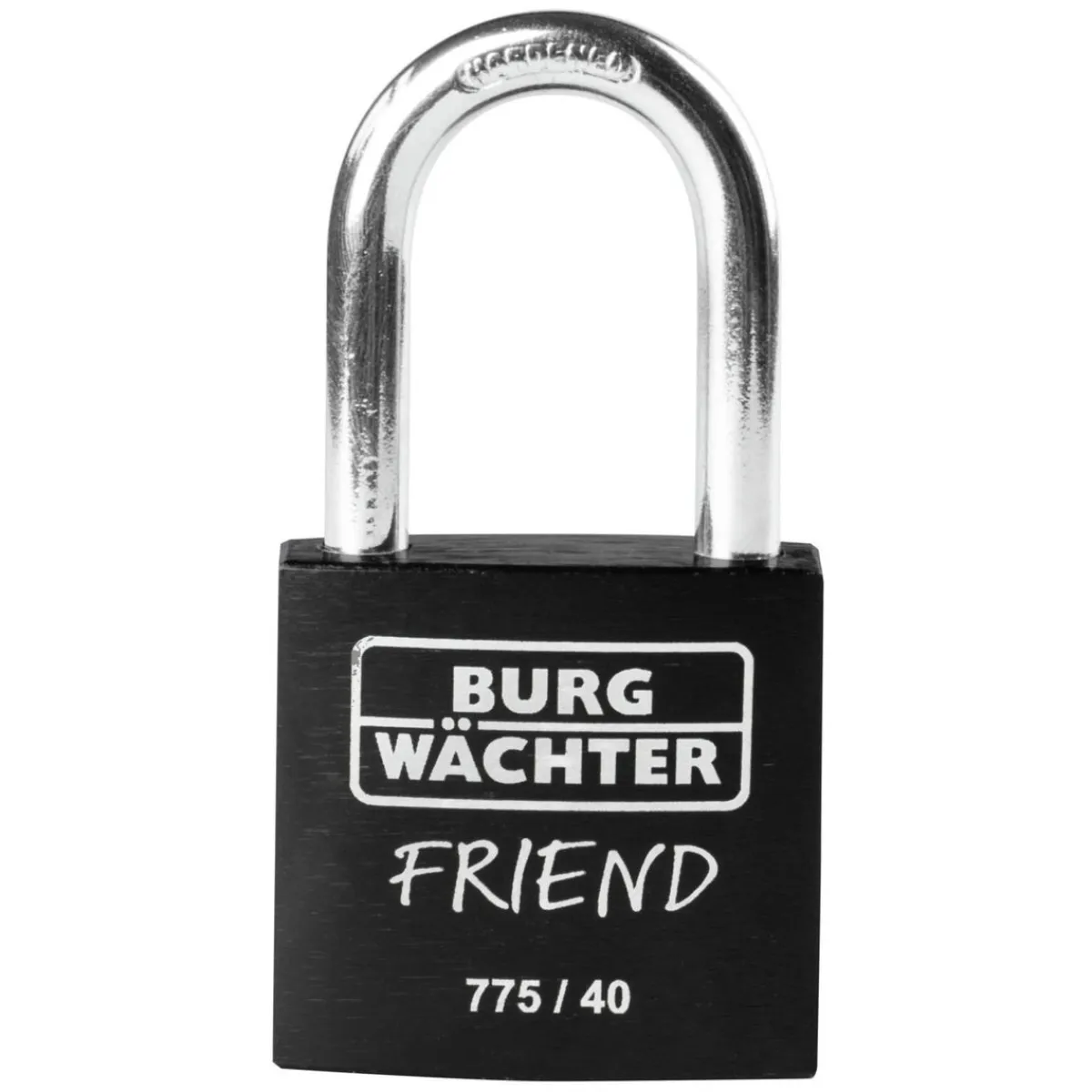 Zylinder-Vorhängeschloss 775 40 35 39,6 x 76,6 x 15,8 mm schwarz*Burg Wächter Best