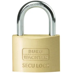 Zylinder-Vorhängeschloss Secu Lock 405 70,7 47,8 x 70,7 x 13,7 mm Messing^Burg Wächter Hot