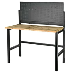 Burgmann Werkbank klappbar 121,5 x 64,5 x 142 cm schwarz