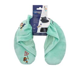 Kinder Nackenkissen mit Kapuze mint*Cartrend Best