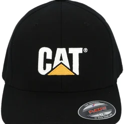 CAT Kappe Flexfit schwarz Größe L+XL