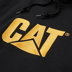 CAT Hoodie Trademark M schwarz