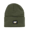 Strickmütze Label Cuff oliv^CAT Discount