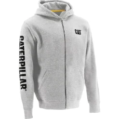 Zip Hoodie Banner Gr. L grau*CAT New