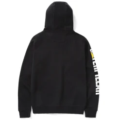 CAT Zip Hoodie Banner Gr. XL schwarz