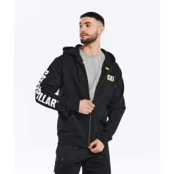 Zip Hoodie Banner schwarz Gr. M^CAT Clearance