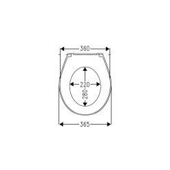 Cedo WC-Sitz Mojave weiß mit Soft-Close