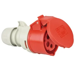 Cee-Kupplungs-Steckdose 16A 5-polig rot