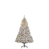 Charlton Weihnachtsbaum grün frosted warm weiß LED 155x91 cm mit Timer & Dimmer* Best