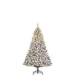 Charlton Weihnachtsbaum grün frosted warm weiß LED 155x91 cm mit Timer & Dimmer* Best