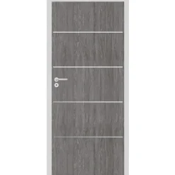 Classen CPL-Zimmertür Discovery Eiche Grigio Anschlag links 198,5 x 98,5 cm