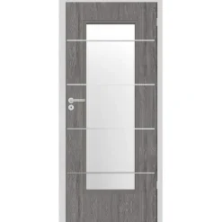 Zimmer-Tür M.1 Eiche Grigio CPL 86 cm Anschlag links*Classen Clearance