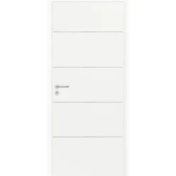 Classen Zimmer-Tür M.4 Weiß CPL 86 cm Anschlag links