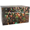 Clusterlichterkette 1152 LEDs Farben grün/rot/warmweiss Timer und Dimmer