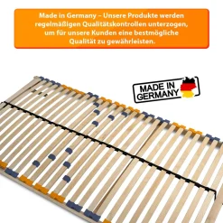 Lattenrost MULTIRA 28 Federleisten Kopfteil verstellbar 90 x 200 cm^Coemo Discount