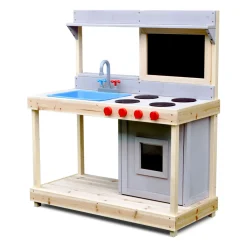 Spielküche Noah Outdoor Matschküche mit Kreidetafel*Coemo