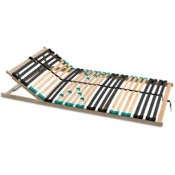 Coemo 7-Zonen Lattenrost DRÖMSON 28 Federleisten Kopfteil verstellbar 120 x 200 cm