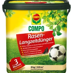 Rasen-Langzeitdünger für 320 m² 8 kg*Compo Sale