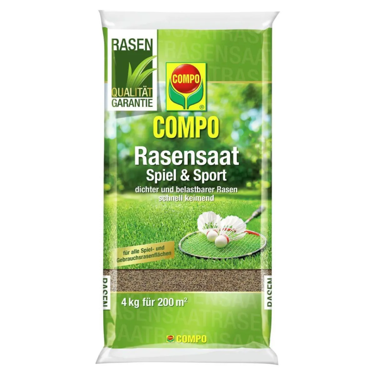 Rasensaat Spiel und Sport Aktion 4 kg*Compo Best