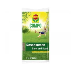 Compo Rasensaat Spiel und Sport 5 kg für 250 m²