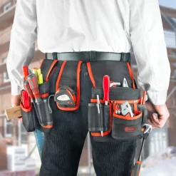 Werkzeuggürtel m.2 Tasch.à 8 Fächer*Connex Outlet