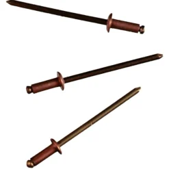 Blindnieten 3,2 x 8 mm Kupfer 50 Stück^Connex Discount