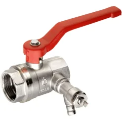 Kugel-Durchgangshahn mit Entleerung 1 IG*Cornat Discount