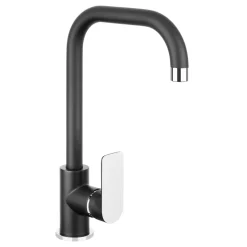 Cornat Spültischarmatur NOIR schwarz/chrom