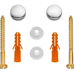 Cornat WC-Befestigung Kappe chrom