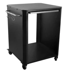 OutdoorTisch 60 x 60 x 83,5 cm Ausziehtisch in Edelstahl und 4 Räder*COZZE Hot