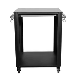 OutdoorTisch 60 x 60 x 83,5 cm Ausziehtisch in Edelstahl und 4 Räder*COZZE Hot