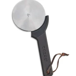 COZZE Pizzaschneider mit Softgriff 10 cm Schneidrad 1,5 mm dicker Stahl