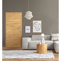 Borne CPL-Zimmertür Eiche astig links 73,5 x 198,5 cm