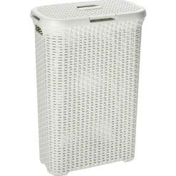 Rattan-Wäschebox Style creme 40 L^Curver