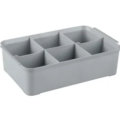 Curver Tragekorb Handy und Tray mit Fächern 4/6/9 l