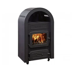 Dauerbrandofen Kamino 109-6 F/Amax. Leistung 6 KW, Anschluß hinten^Wamsler New