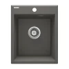deante 1 Becken Granitspüle ERIDAN ohne Abtropffläch anthrazit metallic