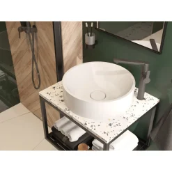 Einloch-Waschtischarmatur ARNIKA schwarz*deante