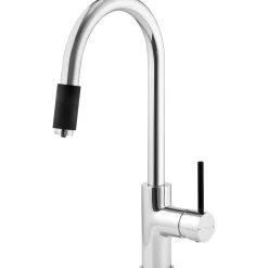 Spültischarmatur ASTER schwarz/ chrom^deante Best