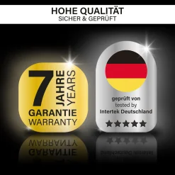 Decken-Wandleuchte SHINING PLUTO LED ALU 1800K 24W