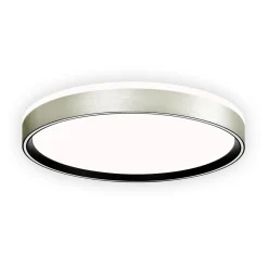 Decken-Wandleuchte SHINING PLUTO LED ALU 1800K 24W
